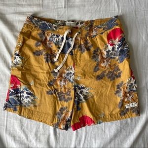 Pac Sun Swim Trunks Printed - Tiger